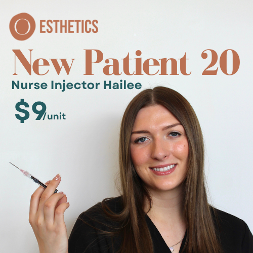 New Patient 20 — Botox & Dysport (20 units prepaid at $9/unit)