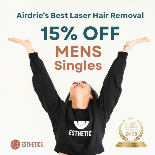 15% Off All Single Laser Hair Removal Services (Men's Packages)
