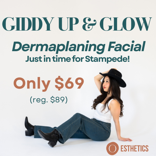 Giddy Up & Glow Dermaplaning Facial
